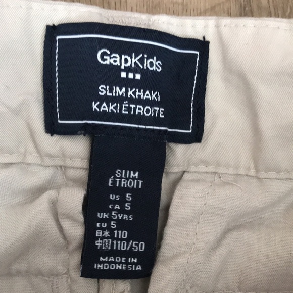 4 for $25! Gap Youth Slim Tan Trouser - Picture 2 of 5